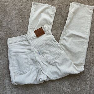 Womens Levi's High rise Corduroy